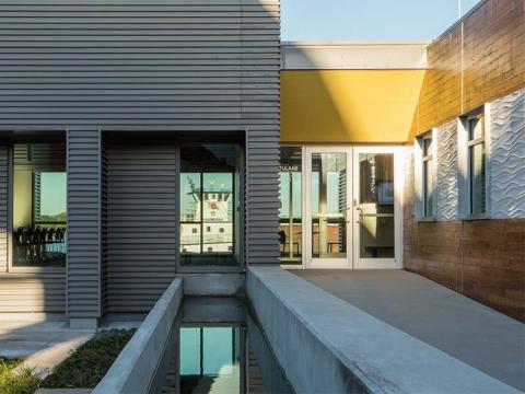 doorway leading into Tulane River and Coastal Center
